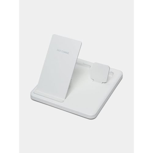 Chargeur magnétique sans fil avec lumière RGB pour iOS Android AirPods iWatch