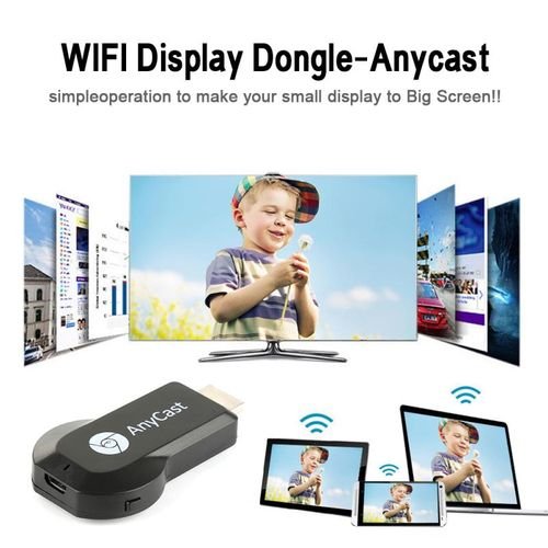 Anycast Partage d'écran miroir M4 DLNA, téléphone gaming sur tv, dongle EZcast