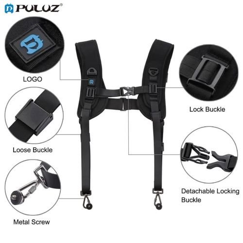 Puluz Ceinture de sangle en mousse de décompression pour appareils photo