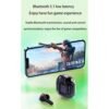 Écouteurs Bluetooth 3.5 sans fil à suppression de bruit