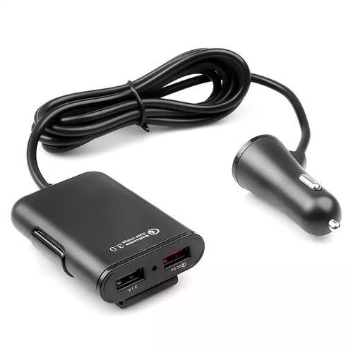 Chargeur de voiture 4 en 1 QC 3.0 charge rapide
