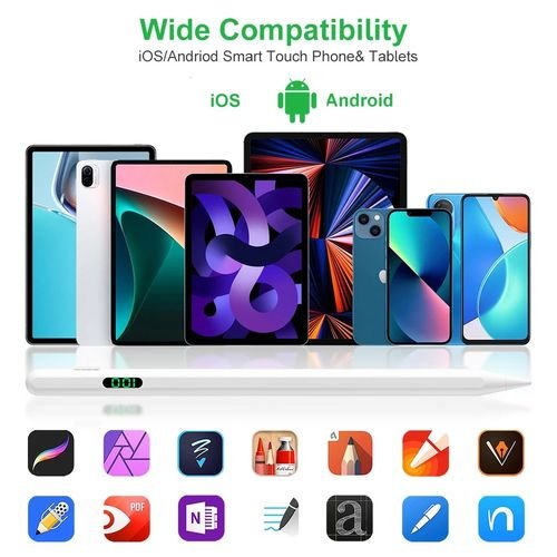 Stylet tactile universelle Compatible avec iOS/Android/Windows
