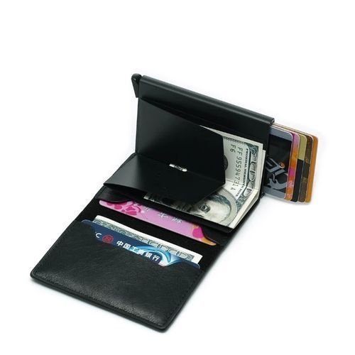 portefeuille automatique noir