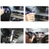 Bouton de volant rotatif à 360 ° et support de téléphone à ventouse,