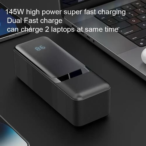 WiWU Banque d'alimentation pour ordinateur portable, 27000mAh, PD, haute puissance 145W