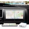 Présentoir WiFi pour voiture Partage de téléphone à affichage de voiture Airplay Allshare Cast Miracast DLNA en miroir Mirrast Supporte IOS - Android Navigation GPS avec sortie RCA (CVBS) et HDMI
