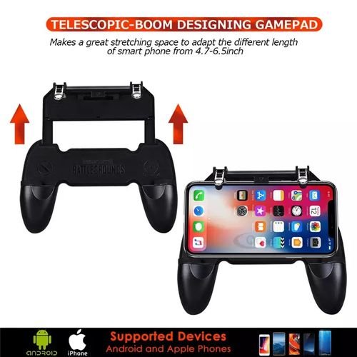 PUBG Manette de jeu PUBG Mobile Wireless W1X Gamepad Controller Remote pour iPhone Android