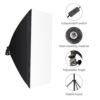 Kit de boîte à lumière avec trépied 50x70cm avec support+lampe