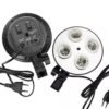 Puluz 2 Softbox 50x70cm ,8 lampes, 2 Tripied 200cm,
