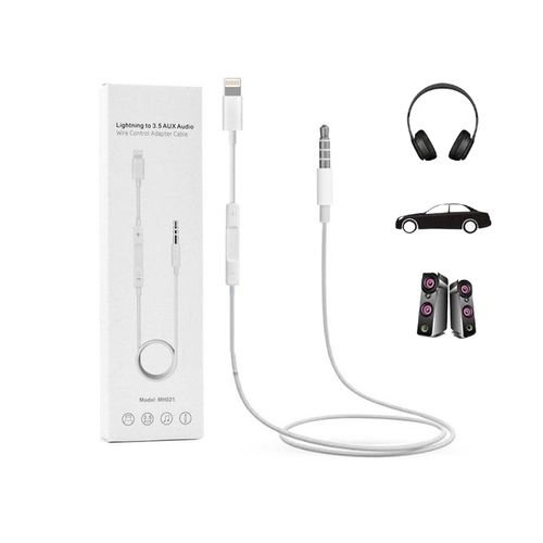 Lightning To 3.5 mm Aux Audio Adapter