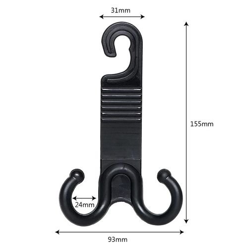 Crochet pour voiture, siège arrière