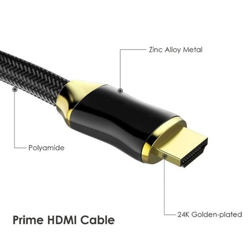 Haute vitesse V2.0 HDMI câble 4K mâle à mâle 3D 1080P HD pour moniteur ordinateur TV PS4 projecteur HDTV 1m 1.5m 2m 3m 5m