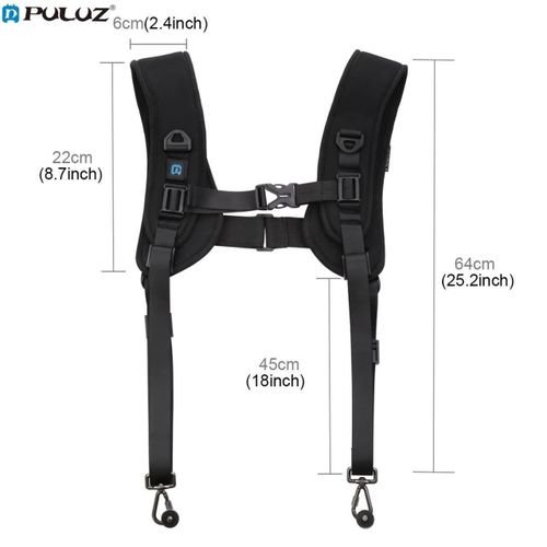Puluz Ceinture de sangle en mousse de décompression pour appareils photo