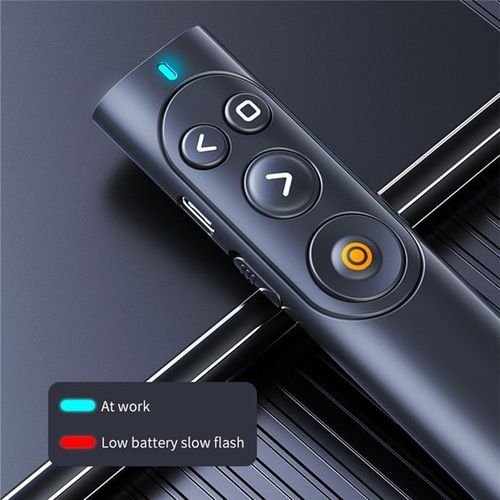 Pointeur laser et télécommande de présentateur PPT professionnel