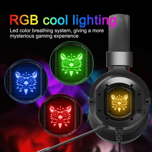 Onikuma casque de jeu K3 RGB filaire+Controller L1/R1 pour les smartphone