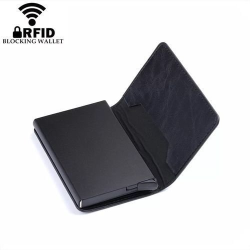 portefeuille automatique noir