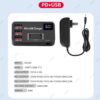Station recharge USB bureau avec 3 ports USB + 2 ports type-C