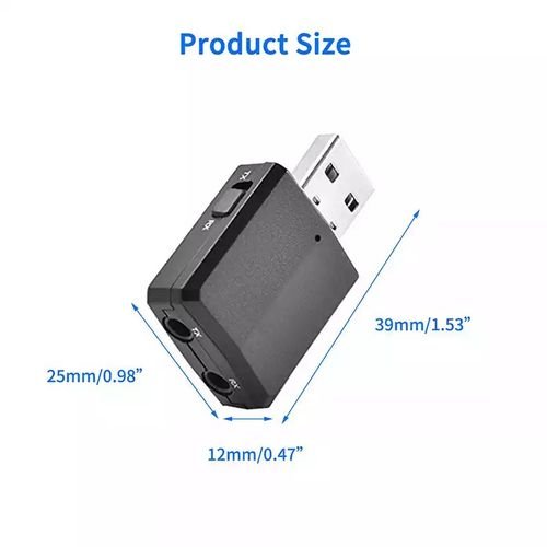 transmetteur récepteur Audio sans fil pour écouteurs TV voiture PC