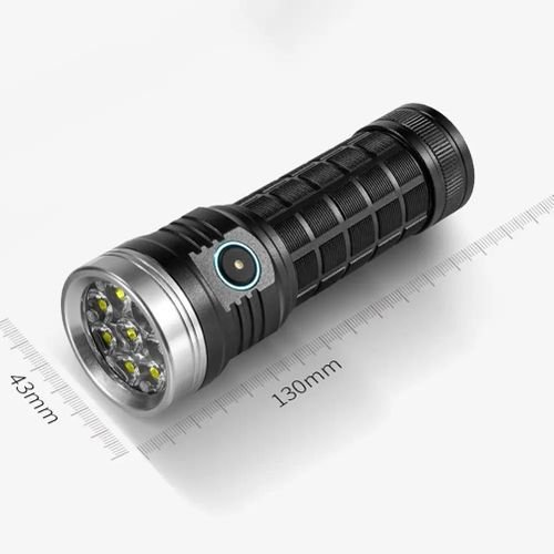 Lampe de poche aste ultra injuste distance d'irradiation 300m