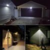 Imperméable à l'eau Solaire Lampe Motion Sensor Wall Light 20 LED IP65 Infrarouge Solaire Puissance Lampe Pour Économie D'énergie Extérieure Jardin lumière