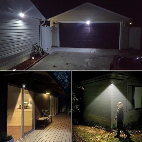 Imperméable à l'eau Solaire Lampe Motion Sensor Wall Light 20 LED IP65 Infrarouge Solaire Puissance Lampe Pour Économie D'énergie Extérieure Jardin lumière