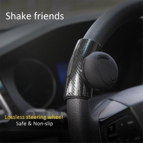 Bouton de volant rotatif à 360 ° et support de téléphone à ventouse,