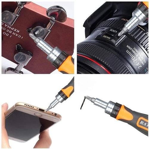 38 en 1 Jeu d'embouts de tournevis polyvalents,