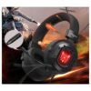 Onikuma Casque K3 de jeu stéréo filaire RGB avec micro, pour PC/PS4 PS5/Xbox/Nintendo switch
