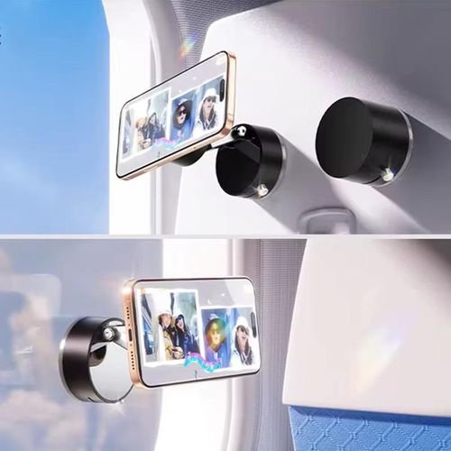 Support magnétique de téléphone portable  à ventouse rotatif à 360 degrés