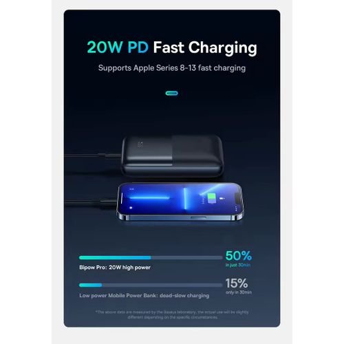Joko PowerBank JK-P29 de 20 000 mAh avec charge rapide de 22,5 W, compatible PD3.0