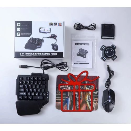 Clavier et souris de jeu mécanique avec repose-poignet, pour Android et iOS