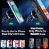 support chargeur de téléphone magnétique sans fil 15W