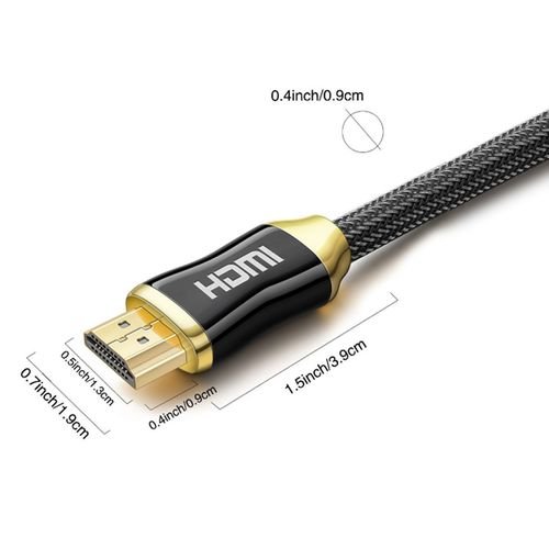 Haute vitesse V2.0 HDMI câble 4K mâle à mâle 3D 1080P HD pour moniteur ordinateur TV PS4 projecteur HDTV 1m 1.5m 2m 3m 5m