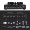 kit Microphone à condensateur BM800 + carte son V8 pour Streaming en direct, enregistrement Youtube