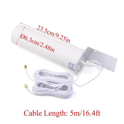 Antenne extérieure étanche 4G LTE 5G MIMO, connecteur SMA mâle CRC9 TS9