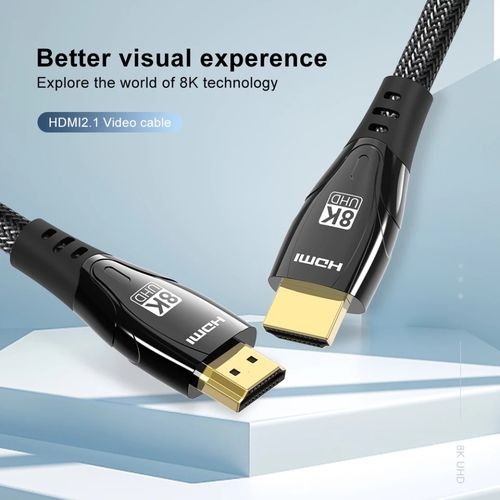 Câble HDMI 2.1 8K 60Hz 48Gbps, (3m)
