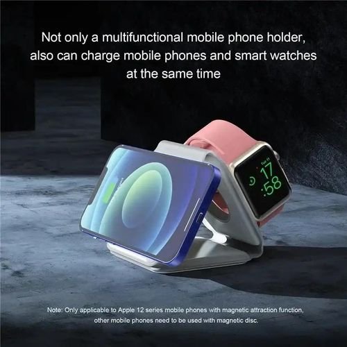 Chargeur magnétique sans fil  pour iOS Android AirPods iWatch
