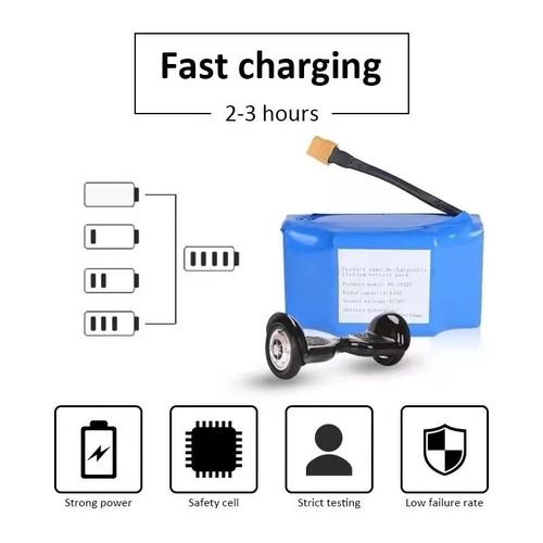 Batterie lithium-ion 36V, 7,0 AH pour scooter électrique, hoverboard, monocycle