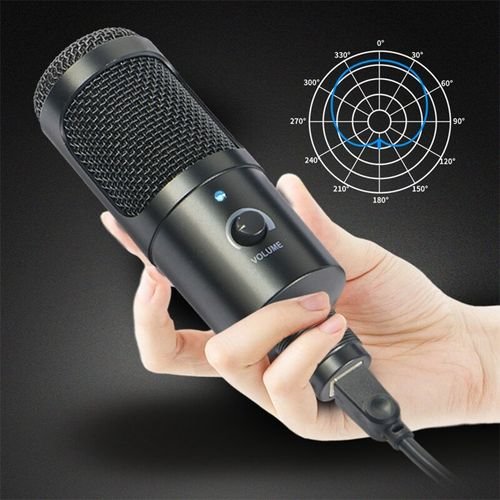 حزمة ميكروفون USB كاملة للتسجيل في استوديو الدردشة على الكمبيوتر