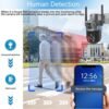 Caméra de surveillance extérieure PTZ IP 4G solaire 8MP