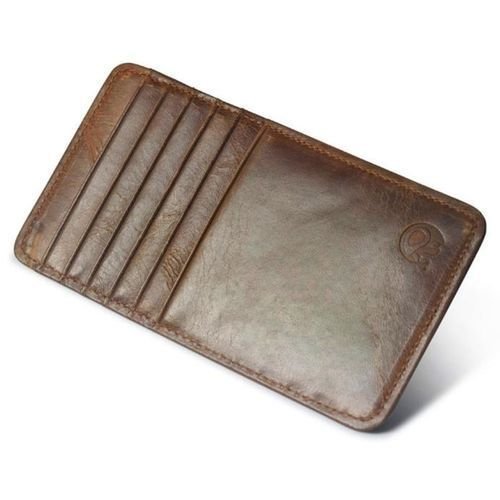 Tcetoctre Slim Titulaire de la Carte de Crédit Mini Portefeuille Etui ID Bourse Bourse Pochette Noir