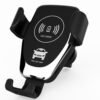 Chargeur Sans Fil Voiture Rapide Chargeur Auto Sans Fil Qi Support Téléphone Voiture Chargeur auto sans fil pour iPhone  X / Xmax / 8 / 8 Plus Samsung Galaxy S9 S7 Edge S6 Edge S8
