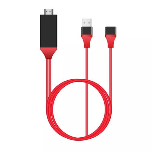 HDMI Câble HDTV Adaptateur Mâle À USB 2.0 Mâle Et Femelle HDMI HD Convertisseur Vidéo pour tous les appareils iOS