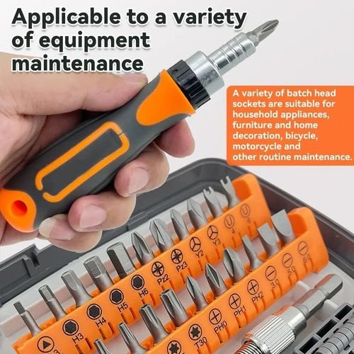 38 en 1 Jeu d'embouts de tournevis polyvalents,