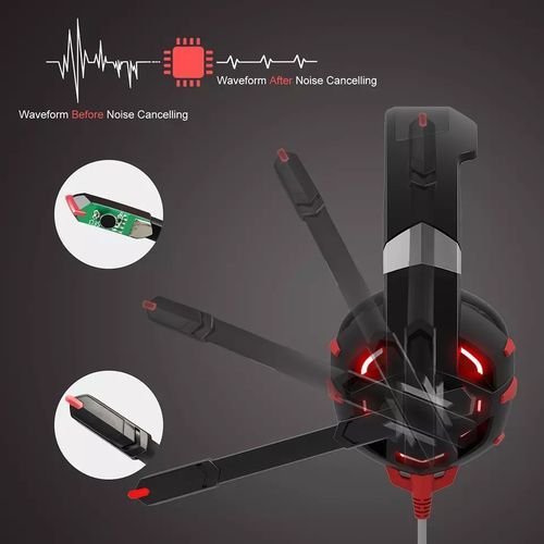 Onikuma Casque  K2 Jeux Vidéo  pour PC/ PS4