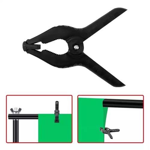 Puluz Support d'arrière-plan 2x3m réglable pour Photo, avec 3 Couleur vert + rouge + bleu