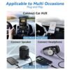 Shtel câble adaptateur répartiteur audio pour iPhone, haut-parleur de voiture,