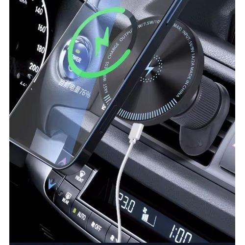 support chargeur de téléphone magnétique sans fil 15W