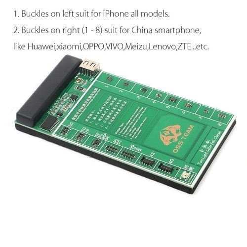 Carte de recharge et d'activation de batterie de téléphone portable 2 en 1 pour iPhone 7 7Plus 6 6s 5 5s 4 4s Outil de réparation de smartphone