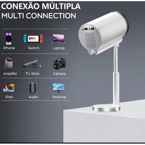 projecteur intelligent natif 1080P 4K Android vidéo WiFi Bluetooth projecteur de cinéma maison